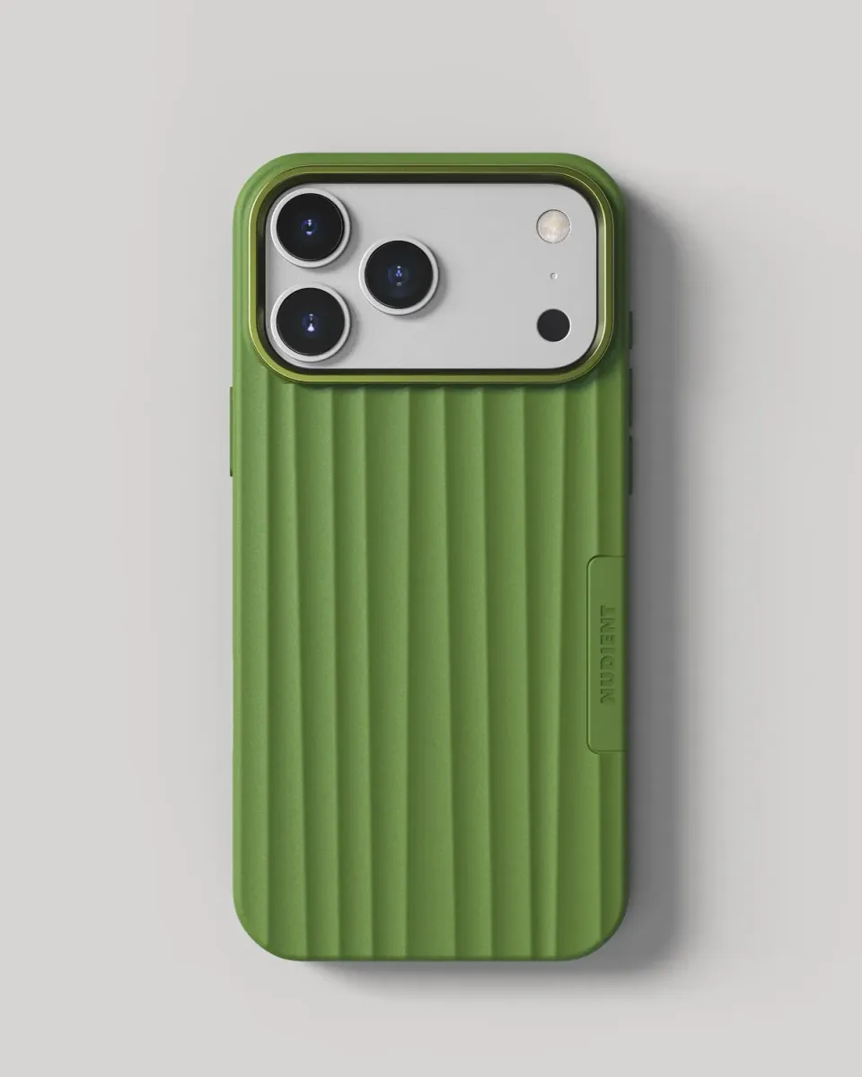 Nudient Bold Case custodia iPhone 17 Pro Max Khaki MagSafe