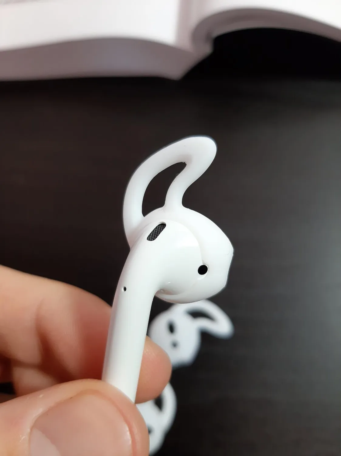 MoKo Gommini Silicone AirPods EarPods 4 paia bianco sport