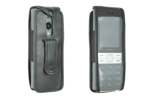caseroxx Pelle fondina Nokia 150 2023 nera con finestra