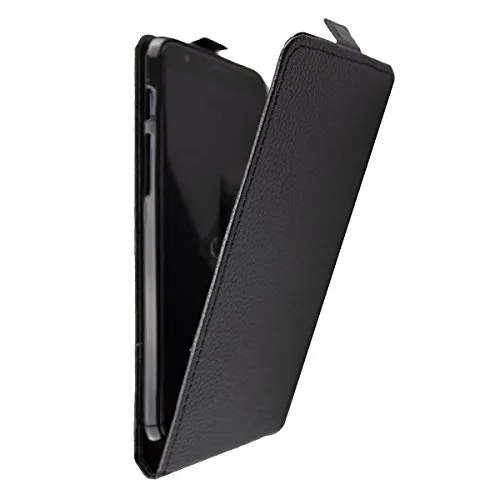 caseroxx Flip Cover Alba 6 custodia libro nera