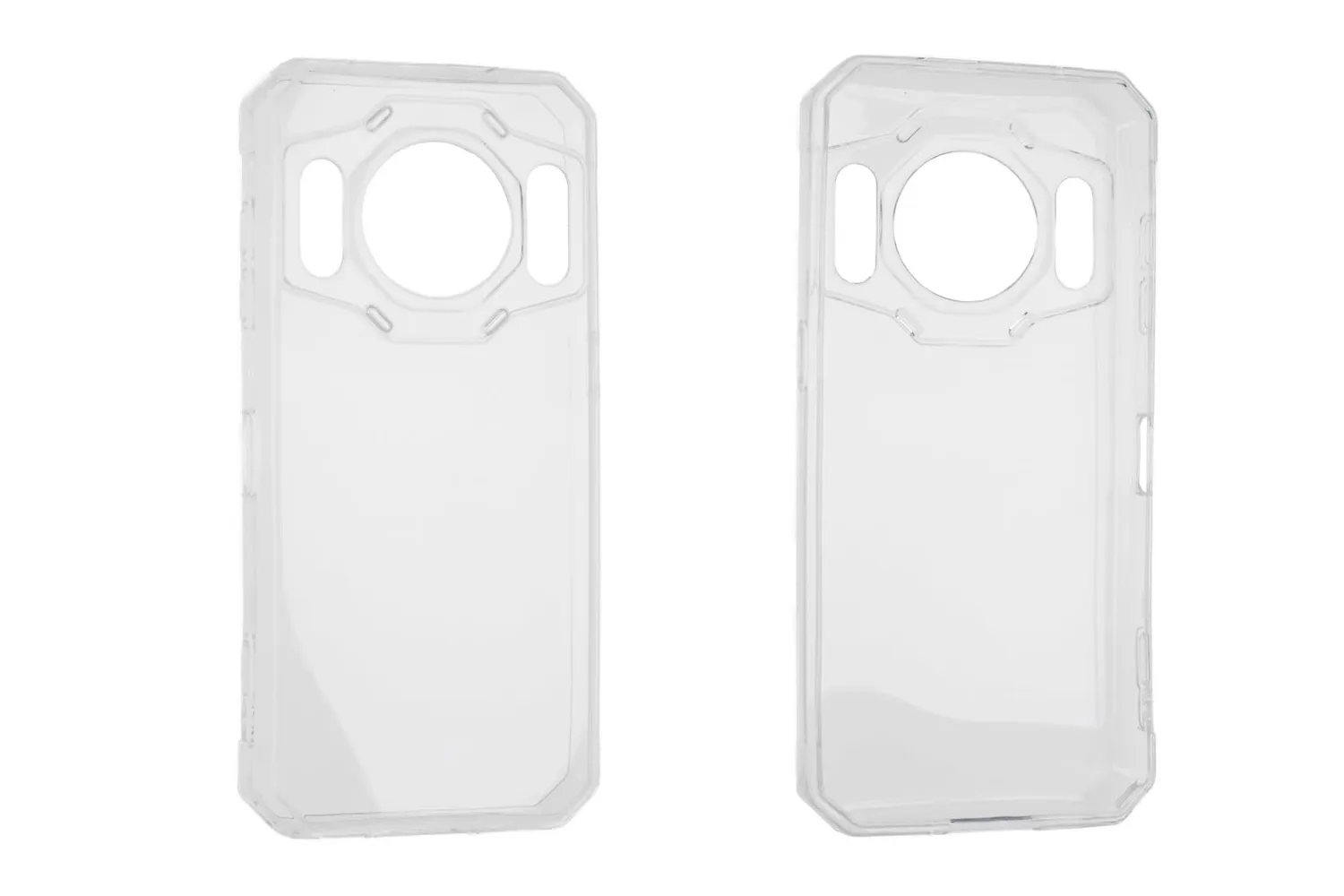 caseroxx Custodia TPU Oukitel WP21 Cover Nera Antiurto