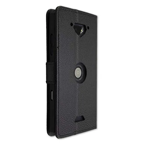 caseroxx Bookstyle Crosscall Core-X3 custodia portafoglio nera
