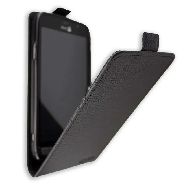 caseroxx Flip Cover Doro Liberto 824/825 Nera Magnetica