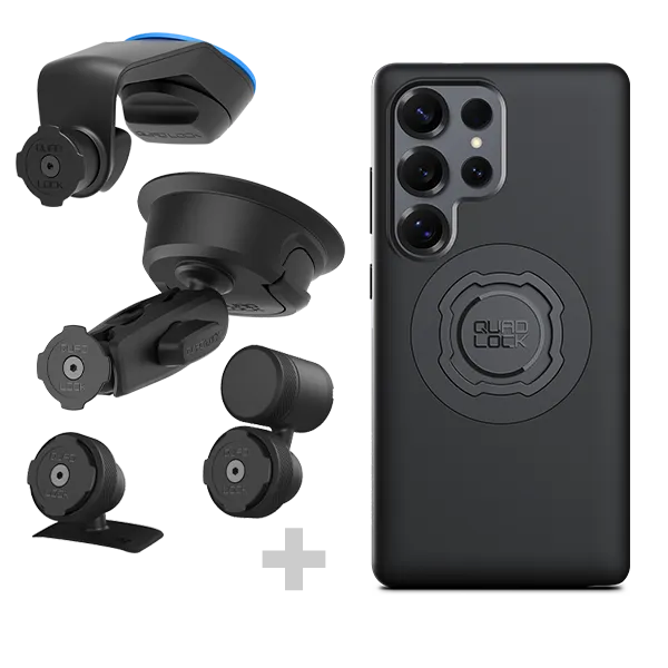 Quad Lock Kit Auto Galaxy Supporto Telefono