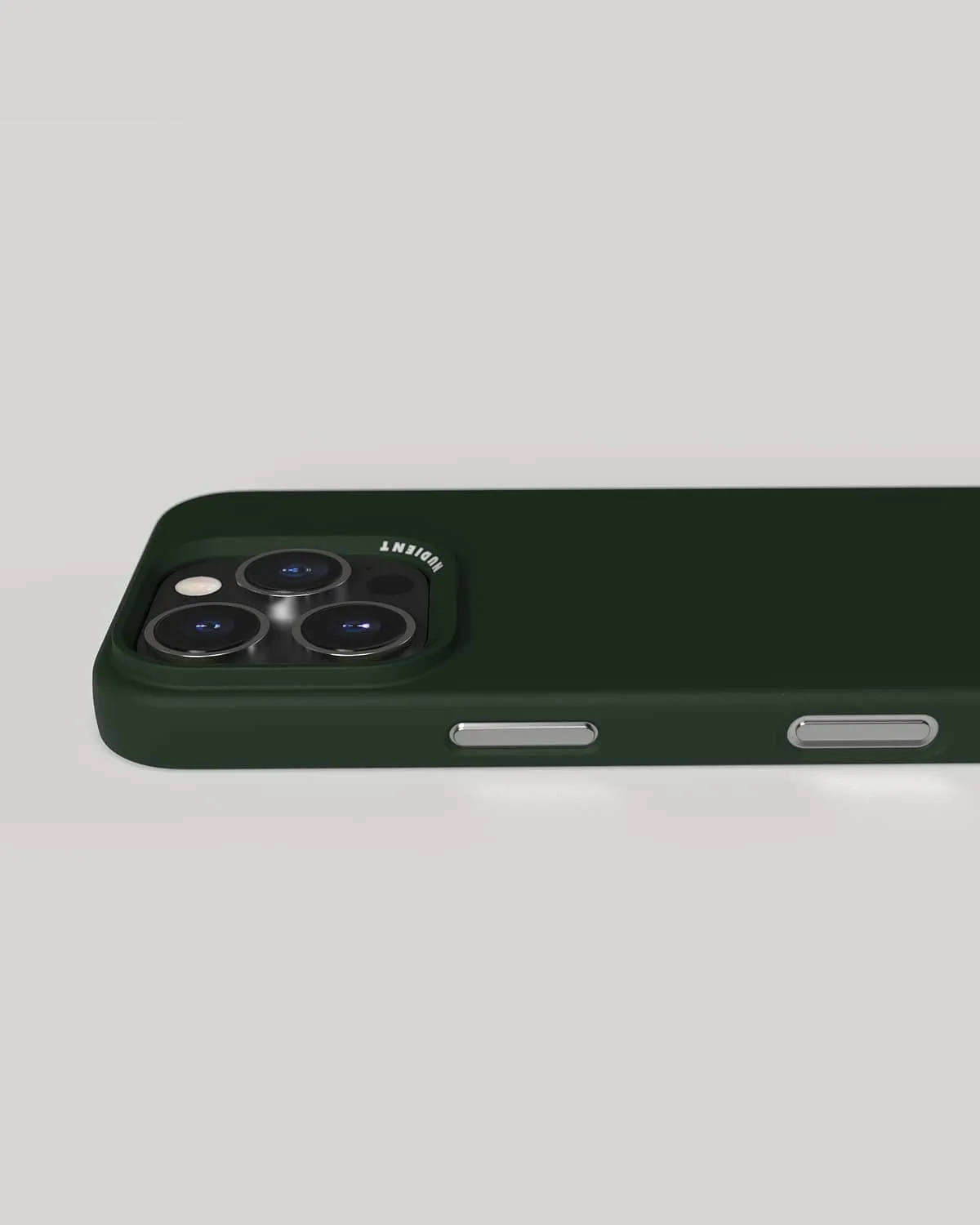 Nudient Thin Case iPhone 16 Pro cover Moss Green leggera