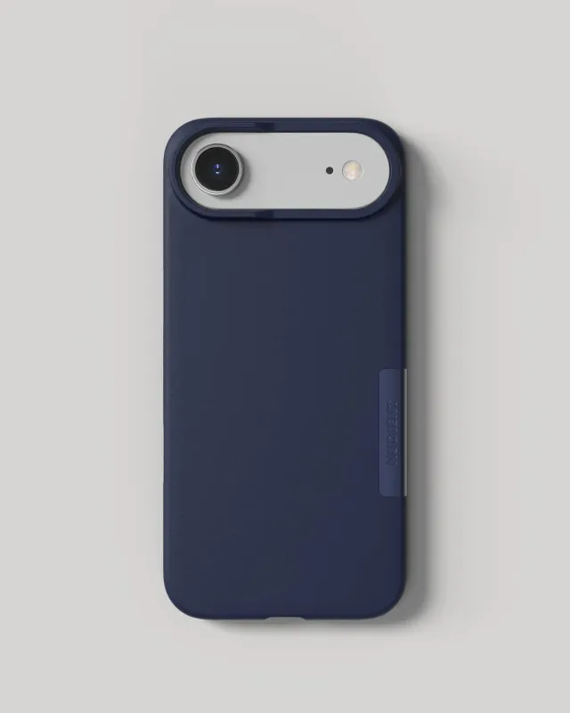 Nudient Thin Case cover iPhone Air blu MagSafe sottile