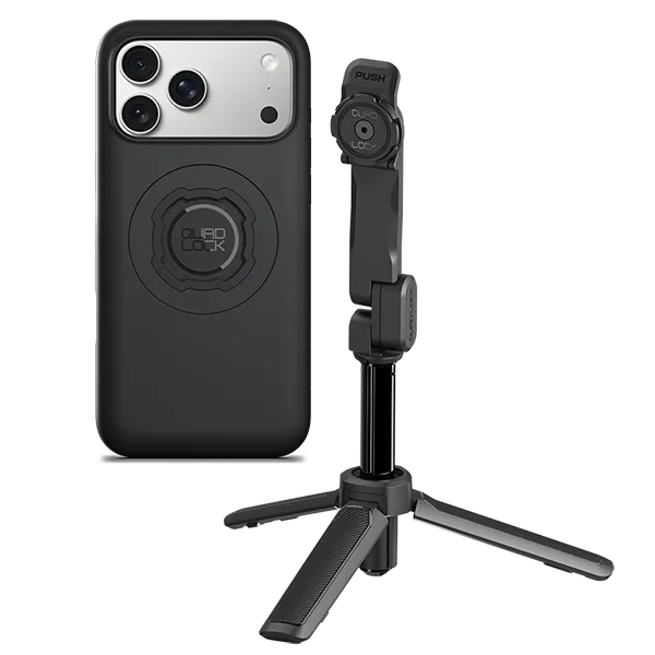 Quad Lock iPhone kit treppiede selfie bastone leggero