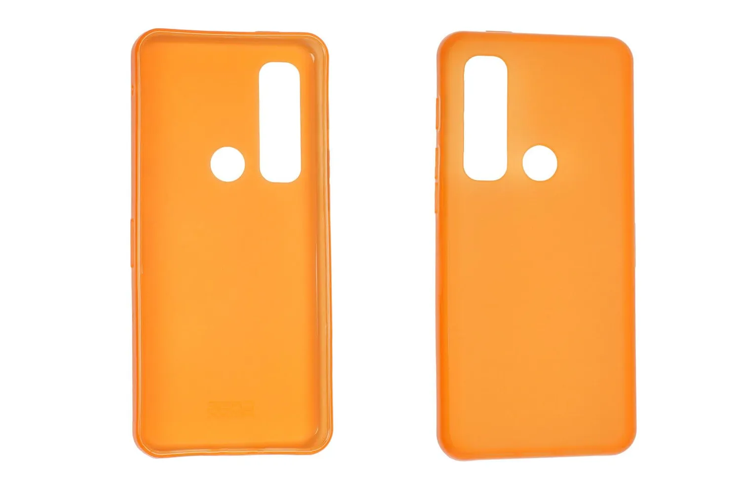 caseroxx Cat S75 cover TPU arancione antiurto