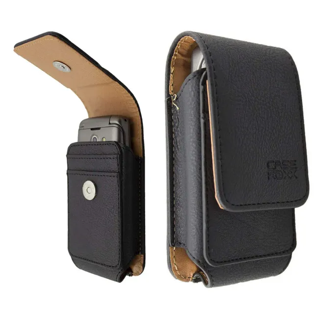 caseroxx Doro 7050/7060 borsello cintura nero pelle vera