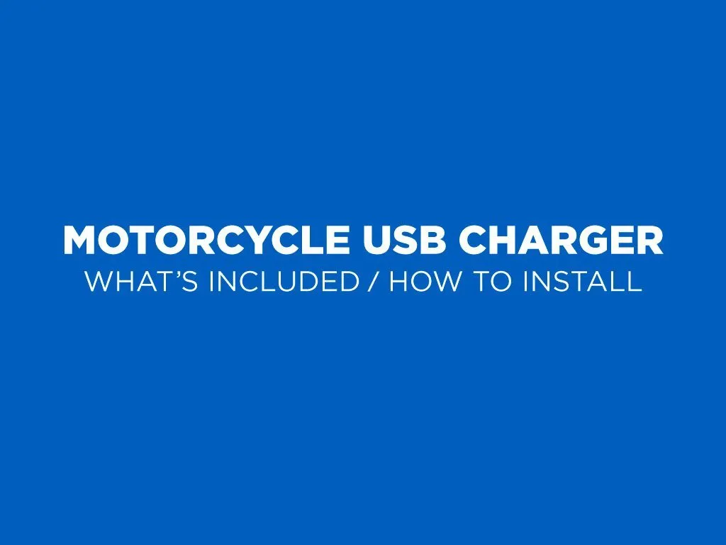 Quad Lock Caricabatterie USB Moto ricarica rapida IP66