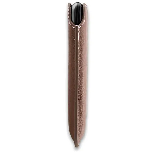 caseroxx Business-Line custodia Alcatel One Touch Pixi 3 4.5 marrone finta pelle