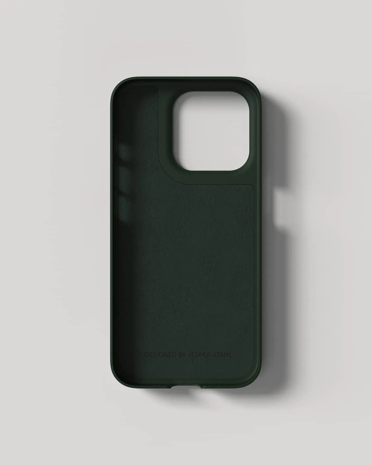 Nudient Thin Case iPhone 15 Pro custodia Moss Green MagSafe