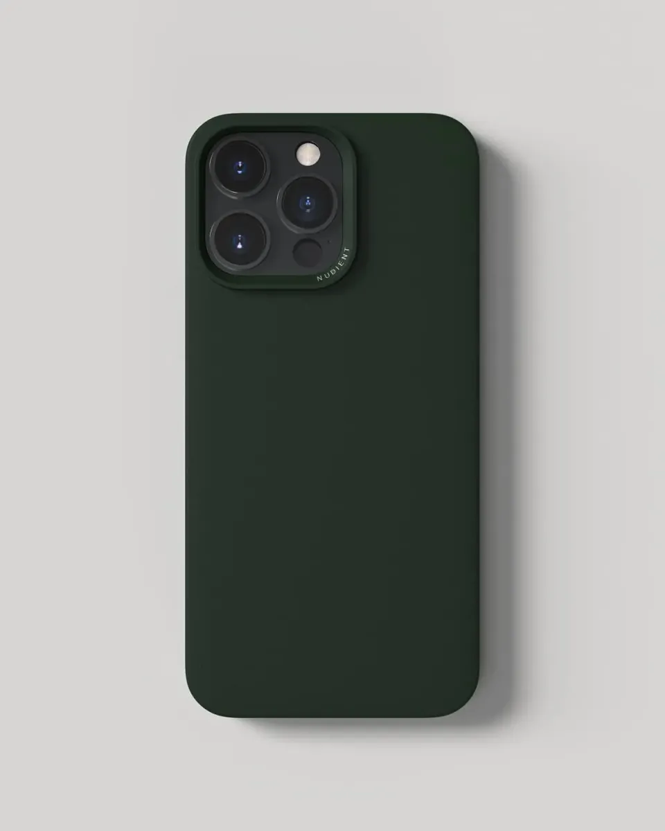 Nudient Thin Case custodia iPhone 14 Pro Max Moss Green MagSafe