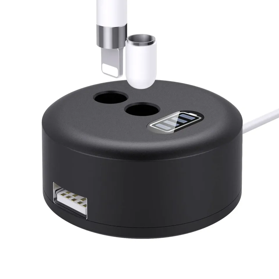 MoKo Apple Pencil 1 base ricarica alluminio nera