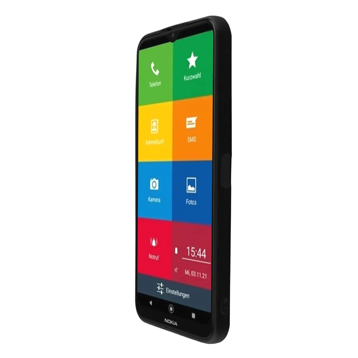 caseroxx custodia TPU Nokia Senior G50 nero antiurto