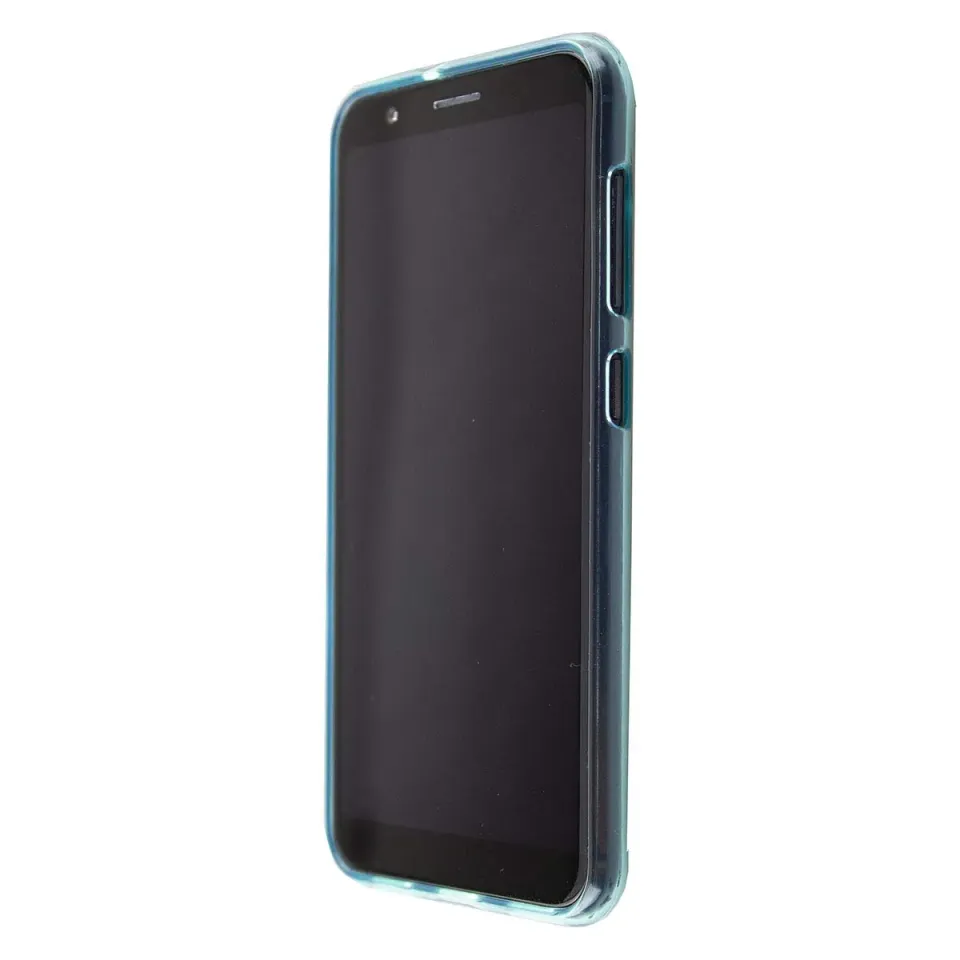 caseroxx TPU custodia Gigaset GS185 azzurra antiurto