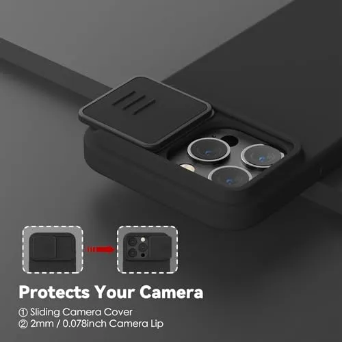 CloudValley iPhone 15 Pro Max cover silicone nera magsafe