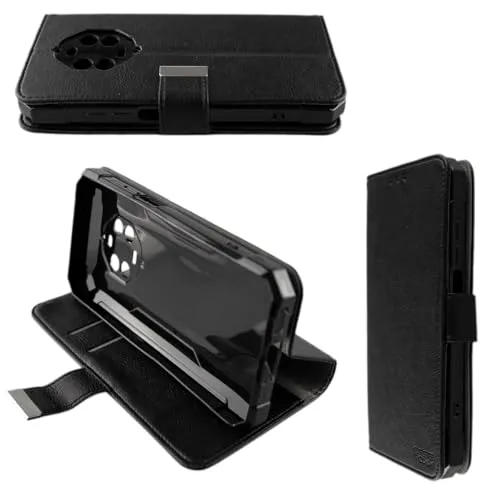caseroxx Bookstyle Blackview BV8800 BL8800 Pro Nero Portafoglio