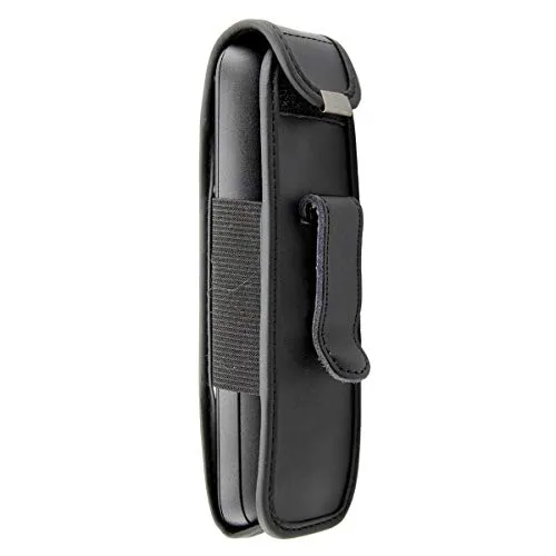 caseroxx custodia Gigaset AS690 pelle nero con clip cintura