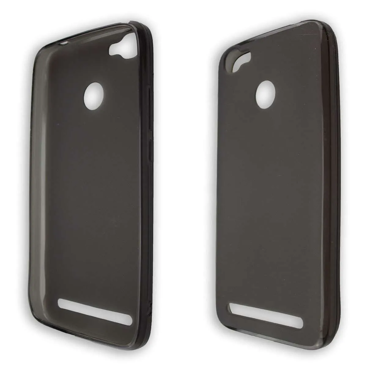 caseroxx TPU cover Homtom HT50 nera antiscivolo