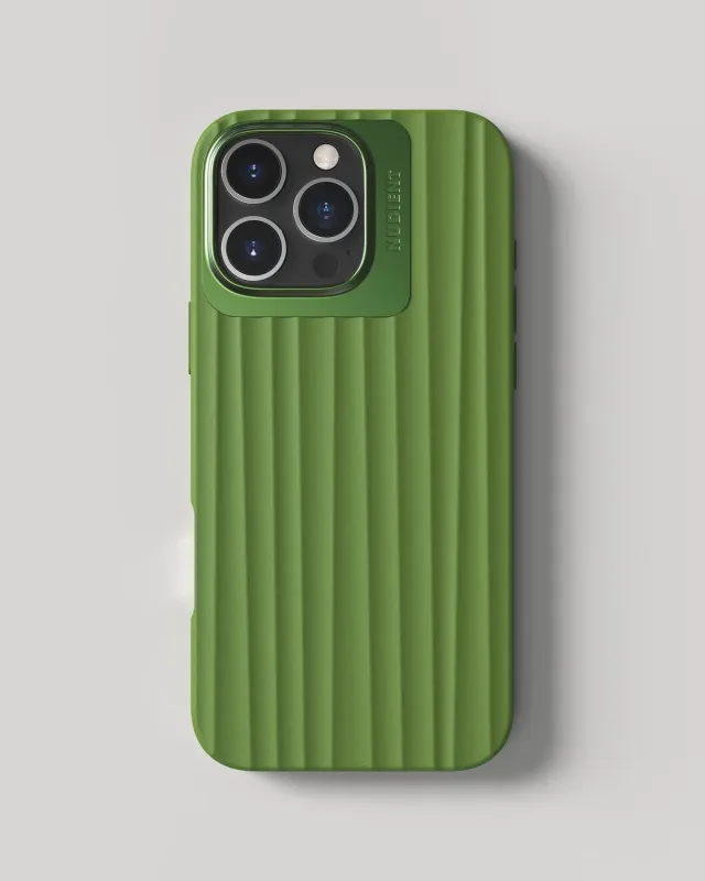 Nudient Bold Case custodia iPhone 16 Pro Max Khaki MagSafe antiurto
