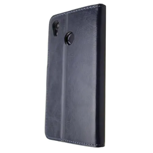 caseroxx Bookstyle Gigaset GS185 custodia azzurra portafoglio