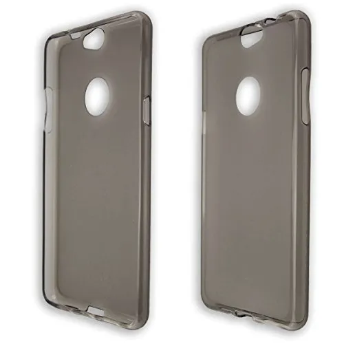caseroxx Coolpad Max cover TPU nero trasparente