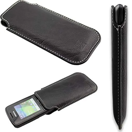 caseroxx Business-Line Nokia C1 Borsello nero similpelle