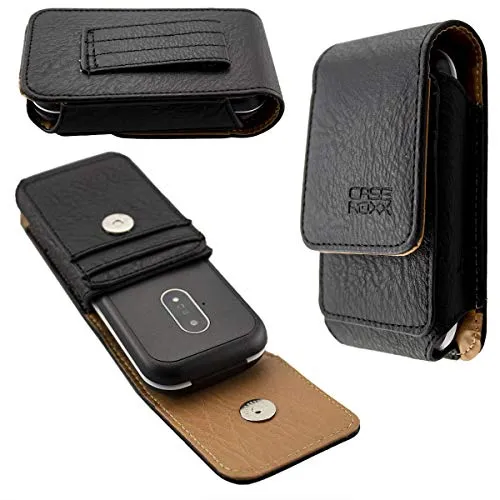 caseroxx Outdoor Doro 7030/7031 borsa nero vera pelle