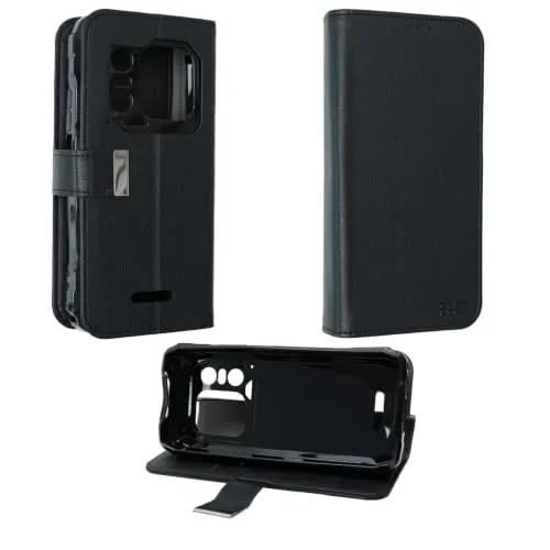 caseroxx Bookstyle Blackview Xplore 1 custodia nero portacarte
