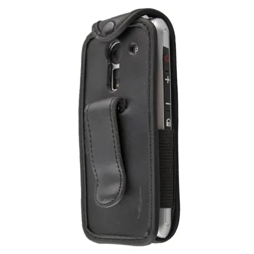 caseroxx Custodia cintura pelle Emporia Classic nera vera pelle