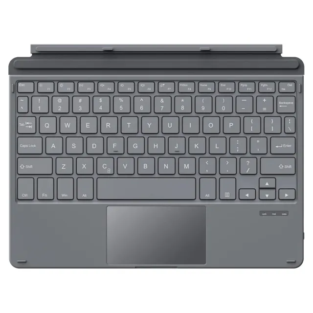 MoKo Surface Go Tastiera Bluetooth Grigia QWERTY inglese