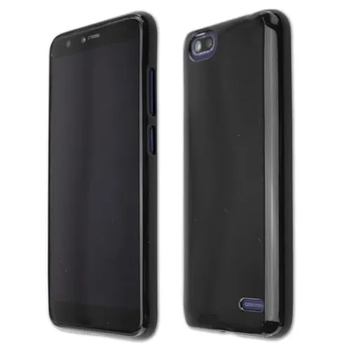 caseroxx Gigaset GS100 cover TPU nera antiscivolo