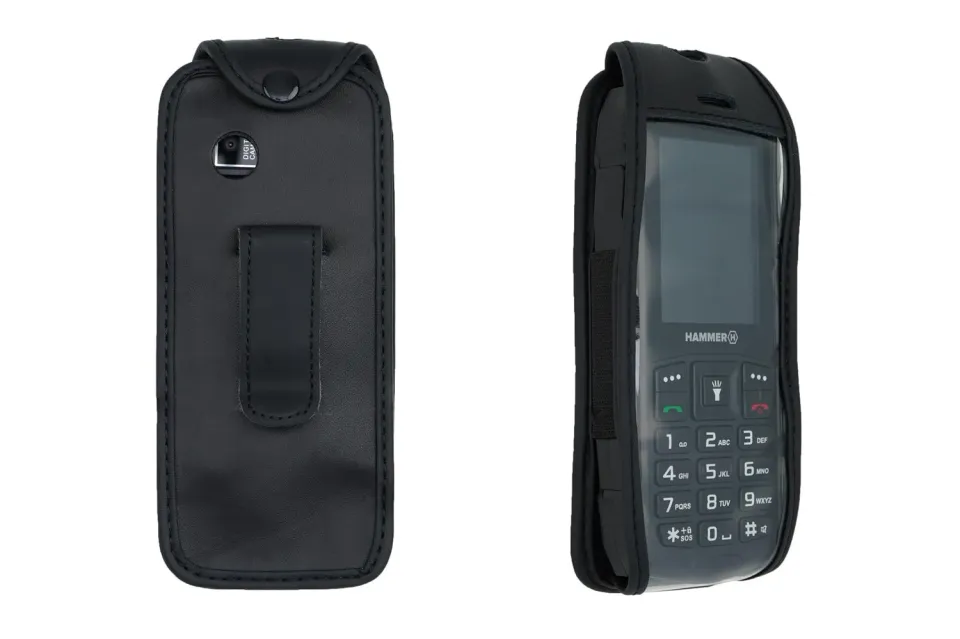 caseroxx Custodia Hammer Basalt nera finestra cintura