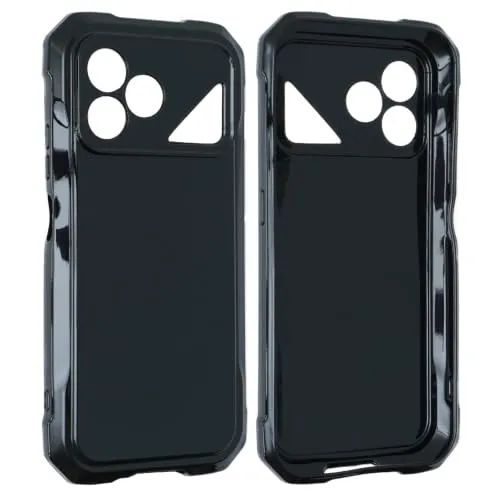 caseroxx TPU custodia Cubot KingKong Dura nero rugged