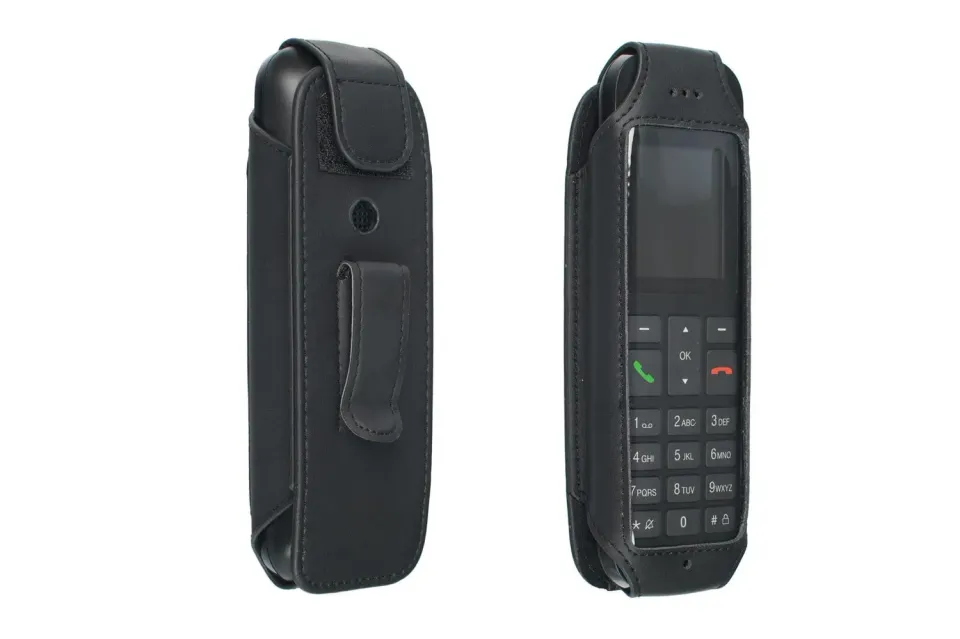 caseroxx Speedphone 12 borsello cintura pelle nero finestra