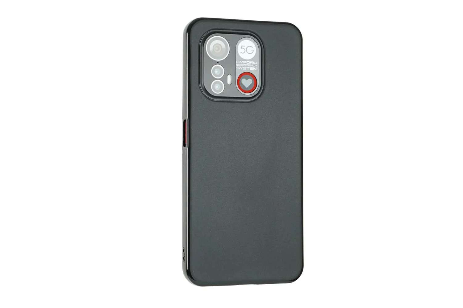 caseroxx TPU Custodia per Emporia Smart 6/ME.6 nero antiurto