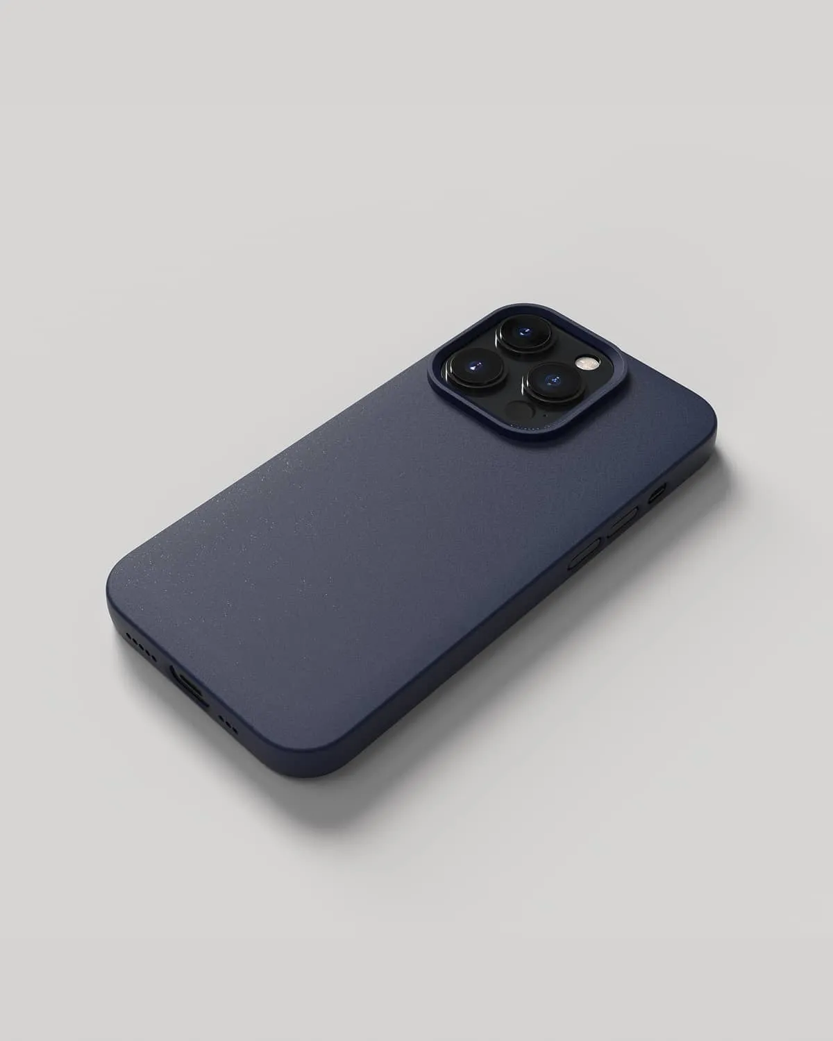 Nudient Thin Case iPhone 14 Pro cover Ocean Blue