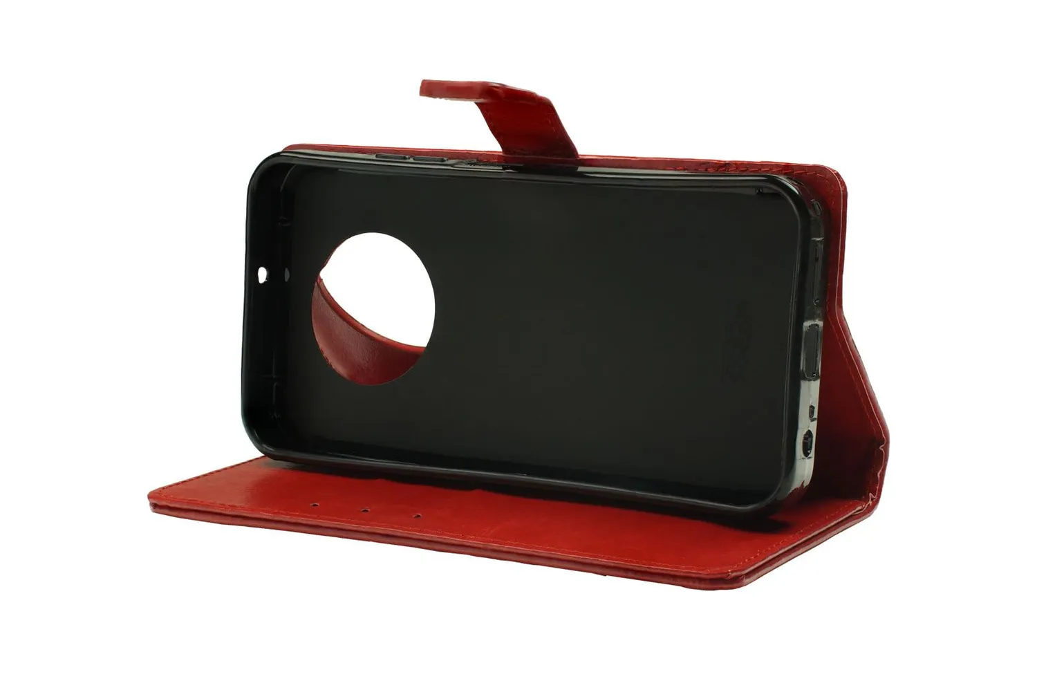 caseroxx Volla Phone X23 cover a libro rosso