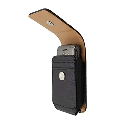 caseroxx Doro 7050/7060 borsello cintura nero pelle vera