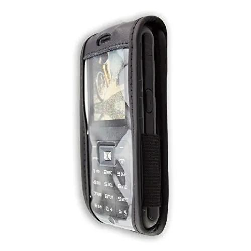 caseroxx custodia con clip Samsung B2700 nero vera pelle