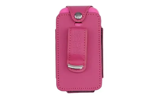 caseroxx per HMD 2660 Flip custodia rosa vera pelle finestra