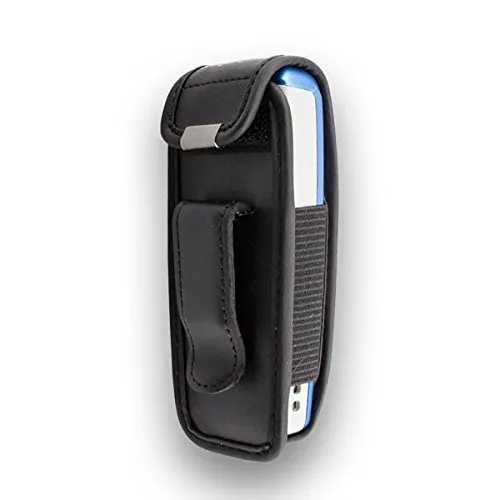 caseroxx custodia cintura Nokia 2310 pelle nera vera pelle