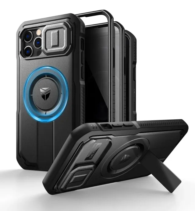 Dexnor iPhone 12 Pro cover Privacy Black MagSafe 6,1"