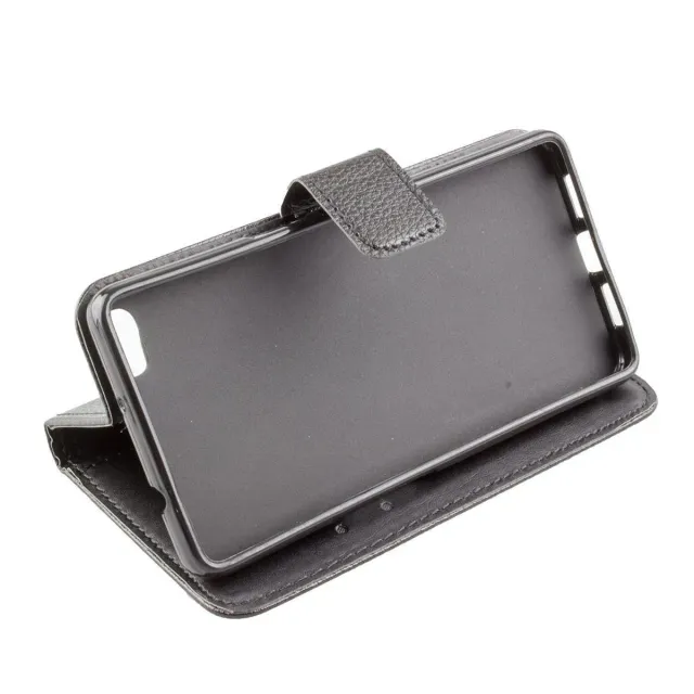 caseroxx Bookstyle custodia Hisense L676 nera portafoglio