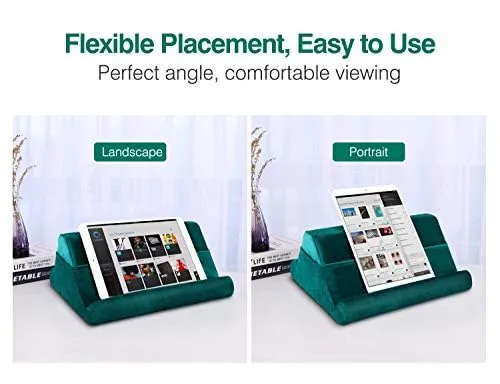 MoKo Supporto Tablet Cuscino Turchese Multi-Angolo Tasche