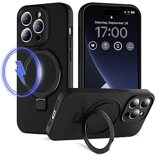 CloudValley cover iPhone 14 Pro Max magnetica MagSafe nero