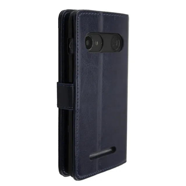 caseroxx Bookstyle Doro 8035 custodia azzurra carte