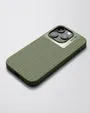 Nudient Bold Case cover iPhone 14 Pro duo beige verde antiurto