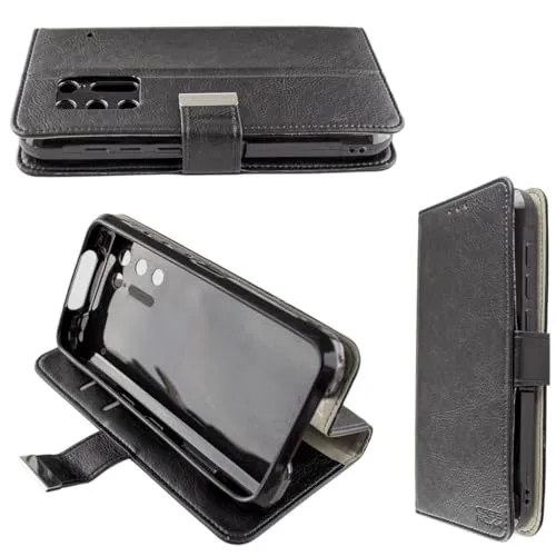 caseroxx Bookstyle custodia Doogee S97 Pro nera antiurto